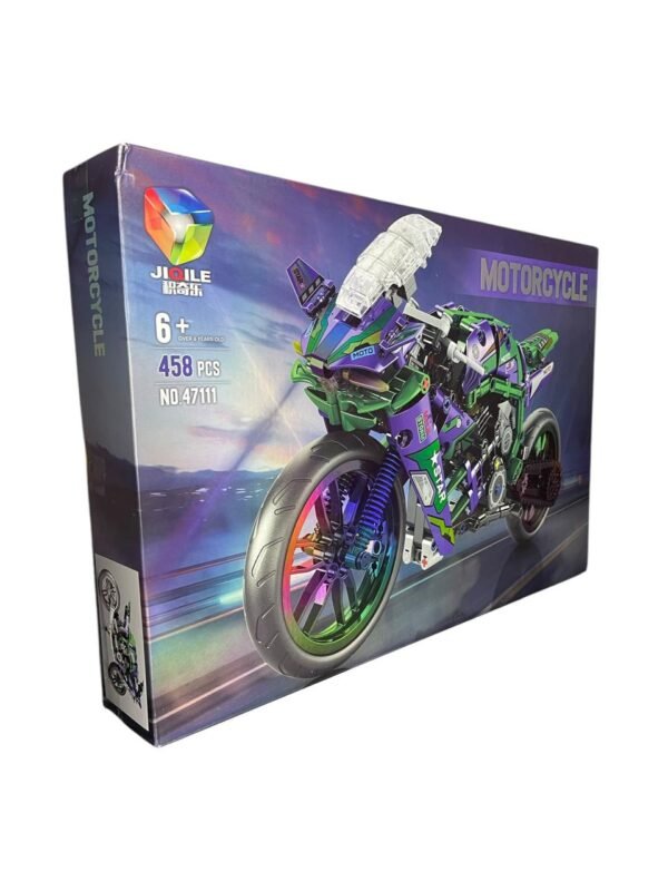 Lego Moto Kawasaki h2r pcs 458 - Imagen 2