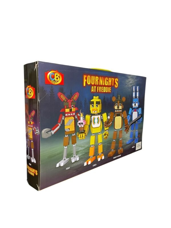 Lego Finigh And Freddy Bonnie y Foxy pcs 466 - Imagen 2