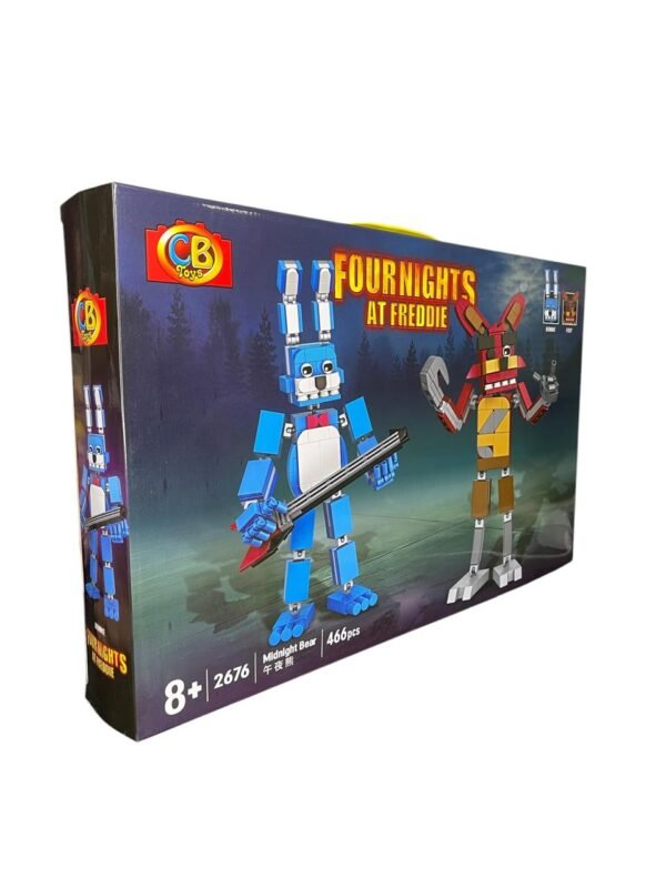 Lego Finigh And Freddy Bonnie y Foxy pcs 466