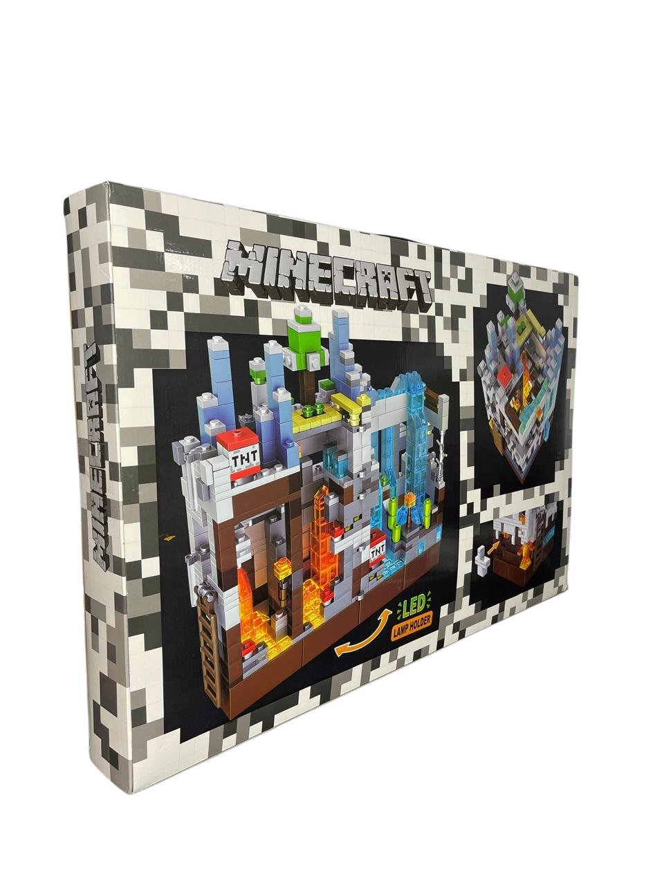 Lego bioma Minecraft con fichas led pcs 866 - Imagen 3