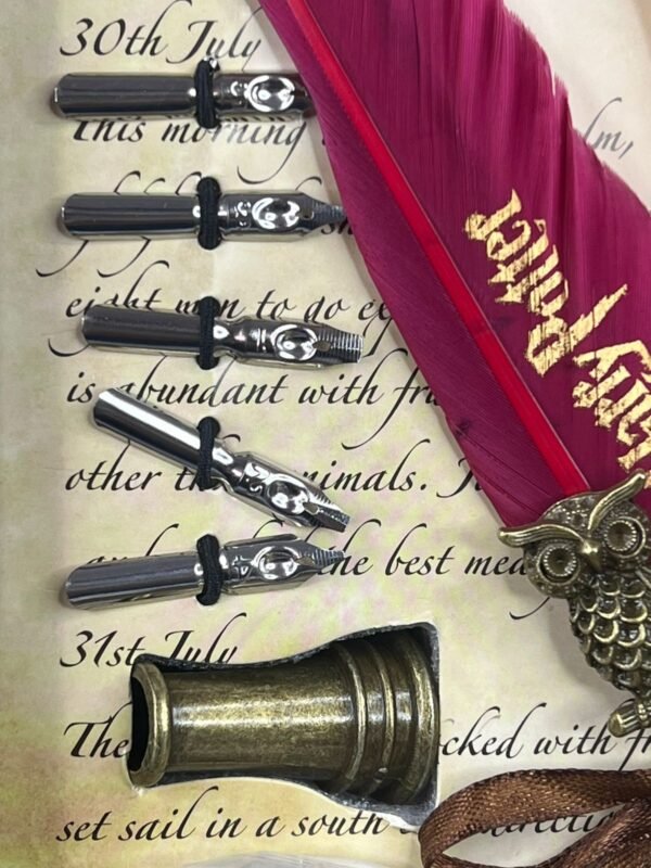 Bolígrafo Tipo Pluma Rojo Harry - Unidad - Imagen 5