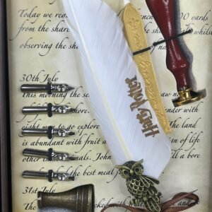 Bolígrafo Tipo Pluma Blanca Harry - Unidad - Imagen 4