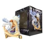 Figura Luffy Gear 5 Sentado 15cm / One Piece