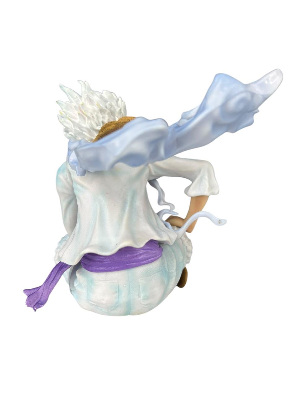 Figura Luffy Gear 5 Sentado 15cm / One Piece - Imagen 4