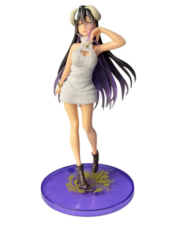 Figura Albedo En Vestido Blanco 17cm / Overlord - Imagen 2