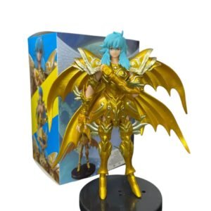Figura Piscis armadura dorada 20cm