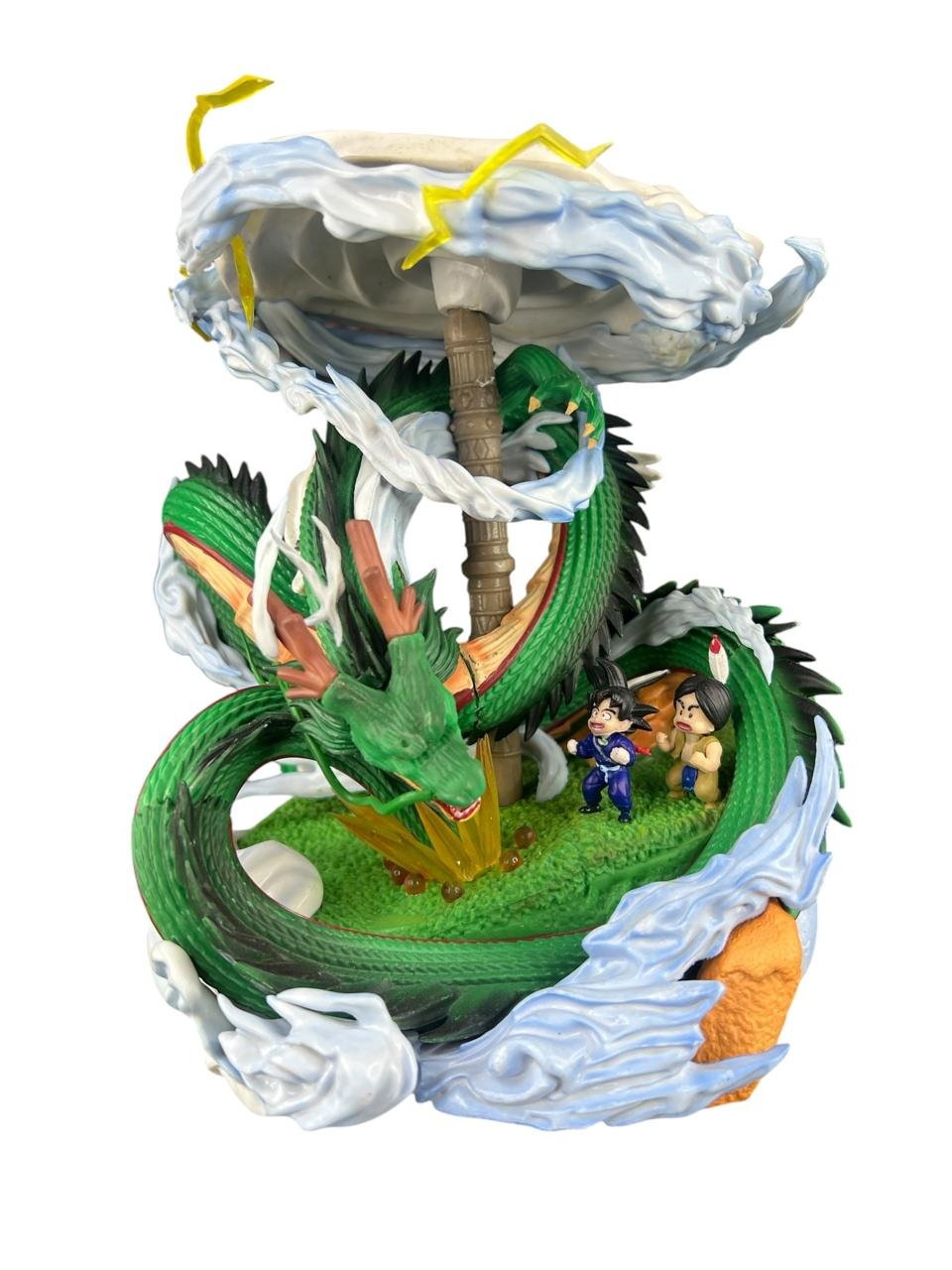 Figura Shenlong Y Goku 22cm