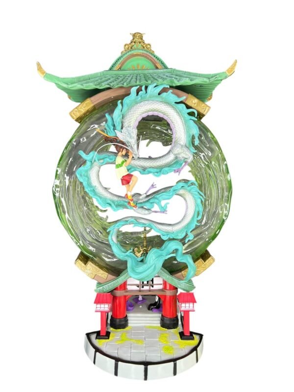 Figura Tipo Lampara Noche De Río Ambar 55cm Chihiro - Imagen 2