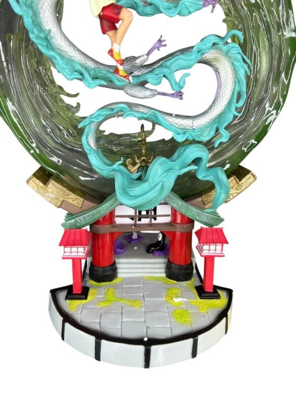 Figura Tipo Lampara Noche De Río Ambar 55cm Chihiro - Imagen 9