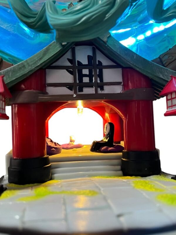 Figura Tipo Lampara Noche De Río Ambar 55cm Chihiro - Imagen 10