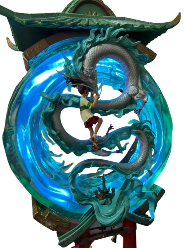 Figura Tipo Lampara Noche De Río Ambar 55cm Chihiro - Imagen 11