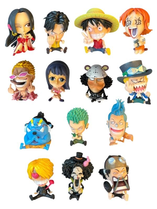 Figuras Coleccionables X14 Personajes One Piece 8cm