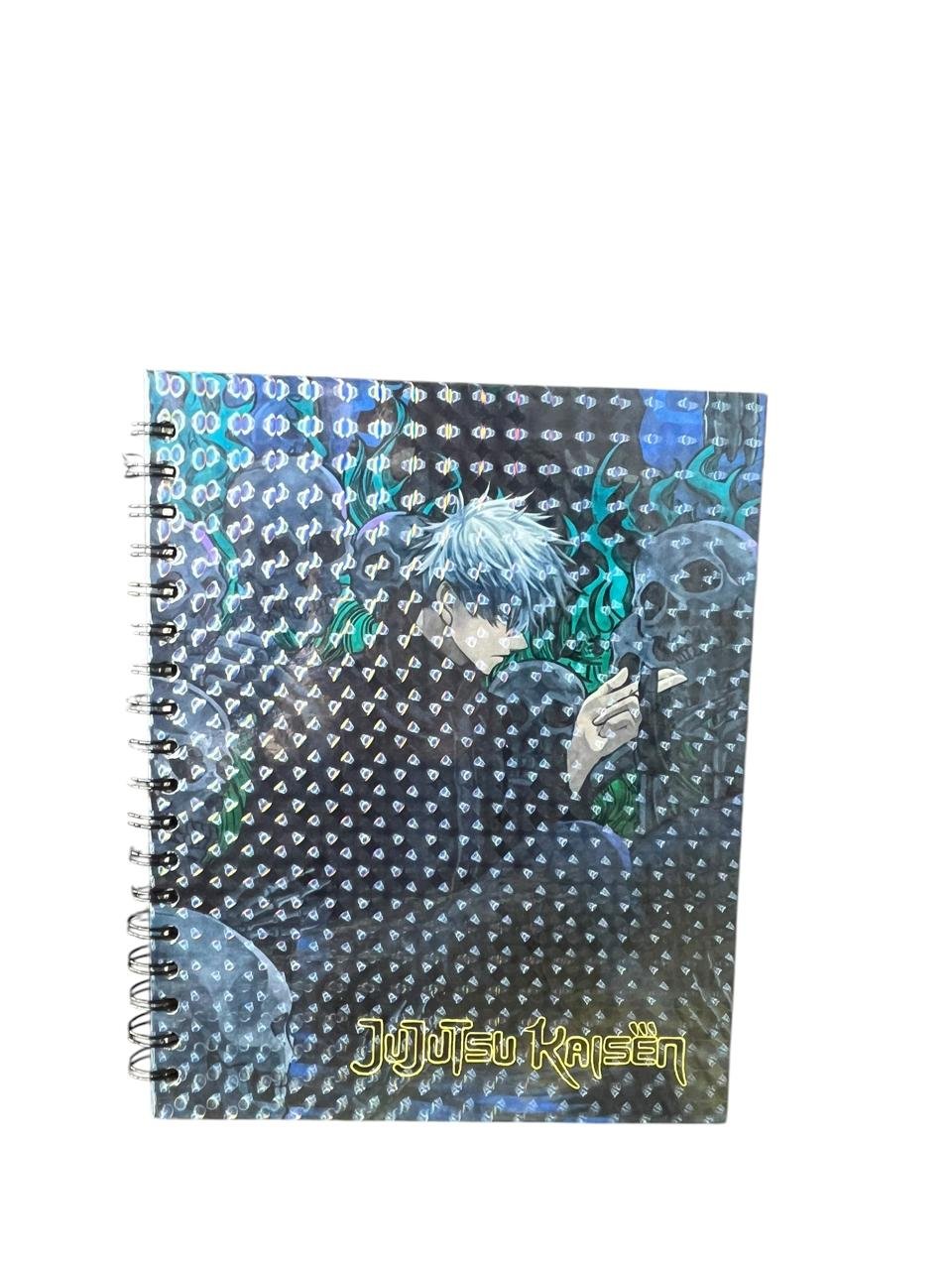 Cuaderno Argollado Una Materia Gojo Calaveras Jujutsu Kaisen - Imagen 3