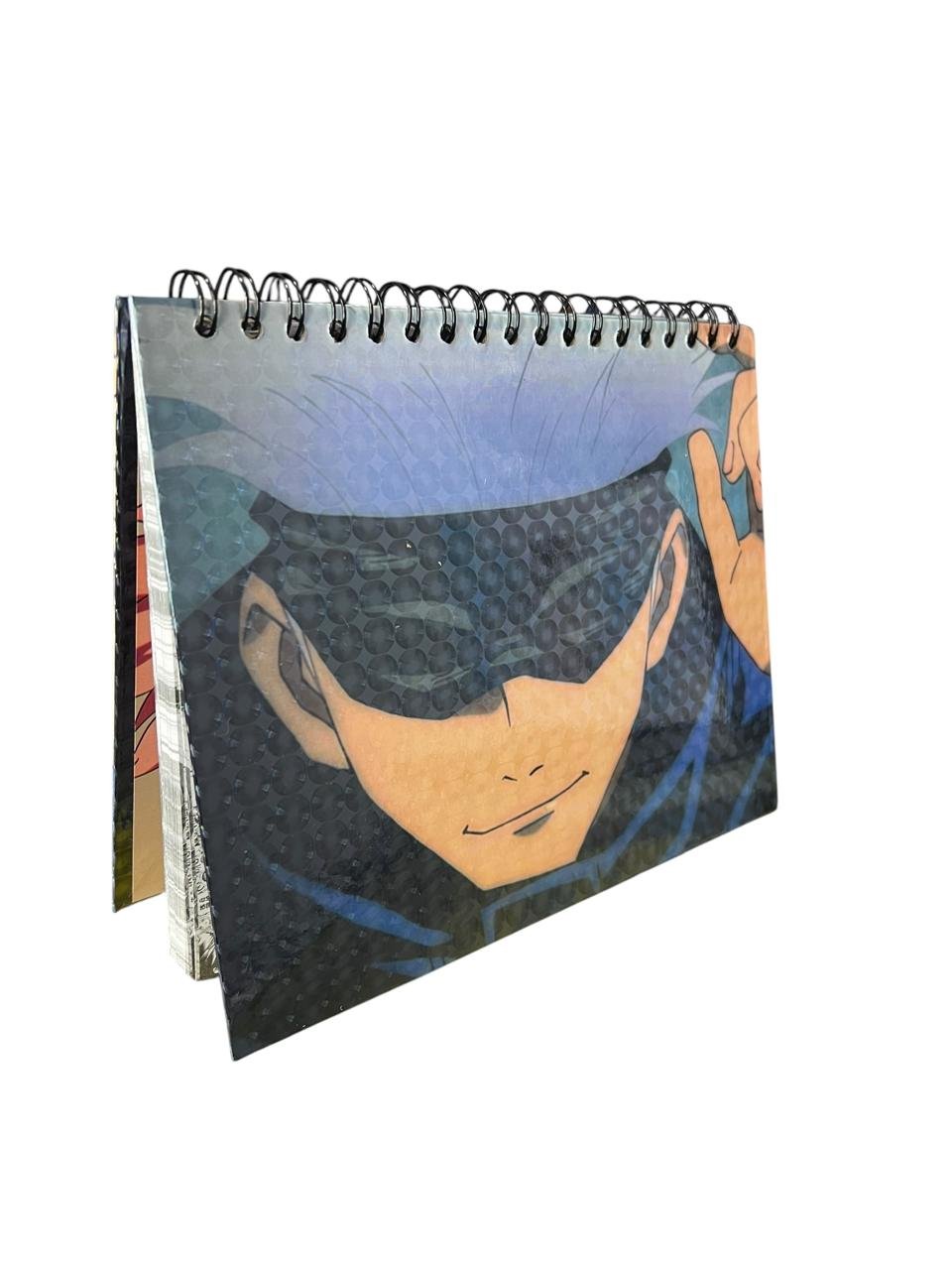 Cuaderno Argollado Una Materia Gojo Con Venda Jujutsu Kaisen