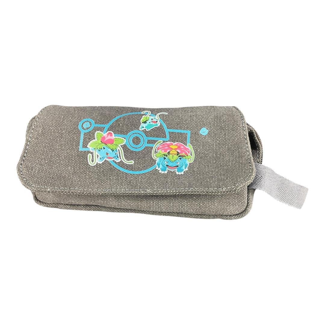 Cartuchera Lona Gris Venusaur Pokemon