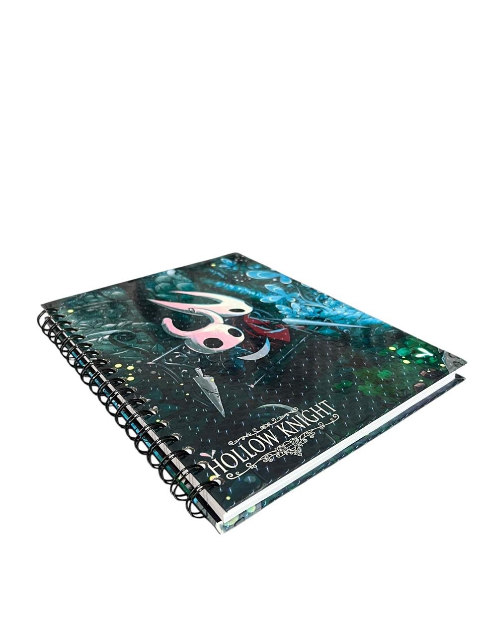 Cuaderno Argollado Una Materia El Caballero & Hornet Hollow Knight - Imagen 4