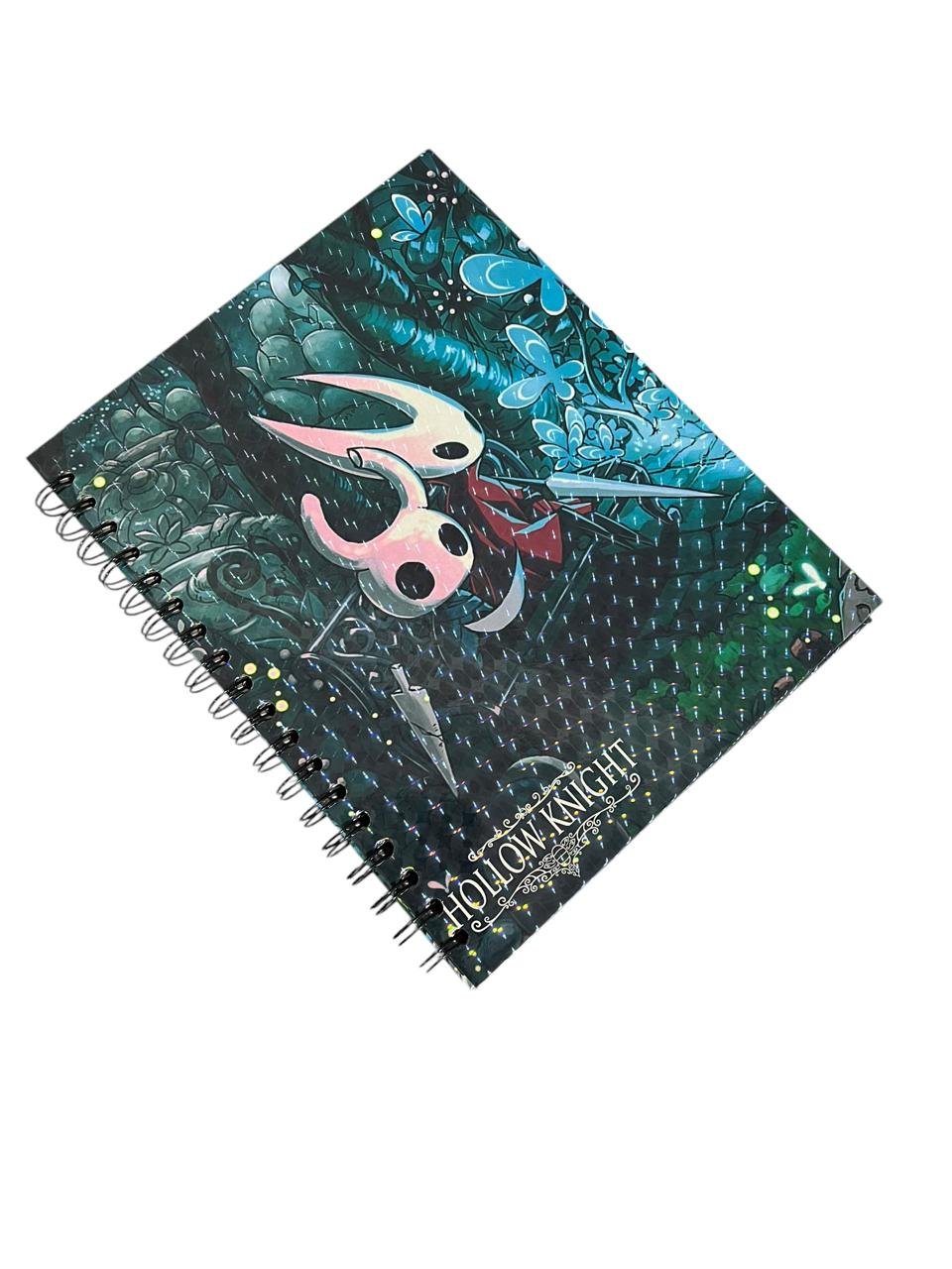Cuaderno Argollado Una Materia El Caballero & Hornet Hollow Knight - Imagen 3
