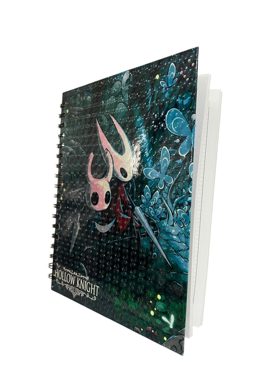 Cuaderno Argollado Una Materia El Caballero & Hornet Hollow Knight - Imagen 2