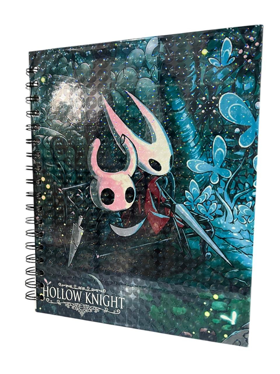 Cuaderno Argollado Una Materia El Caballero & Hornet Hollow Knight