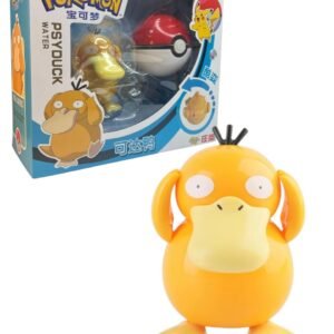 Figura Articulable Psyduck 11cm + Pokebola Pokémon