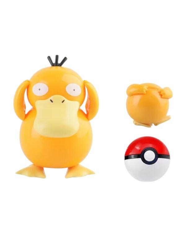 Figura Articulable Psyduck 11cm + Pokebola Pokémon - Imagen 2
