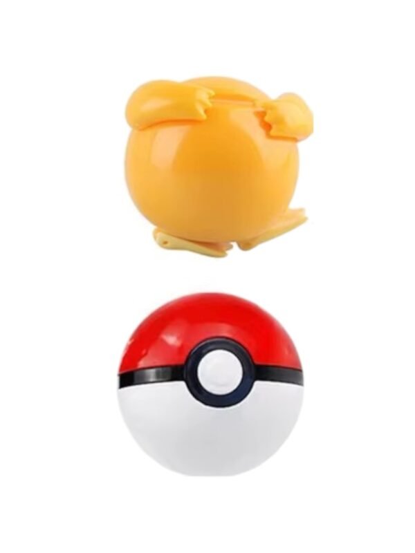 Figura Articulable Psyduck 11cm + Pokebola Pokémon - Imagen 3