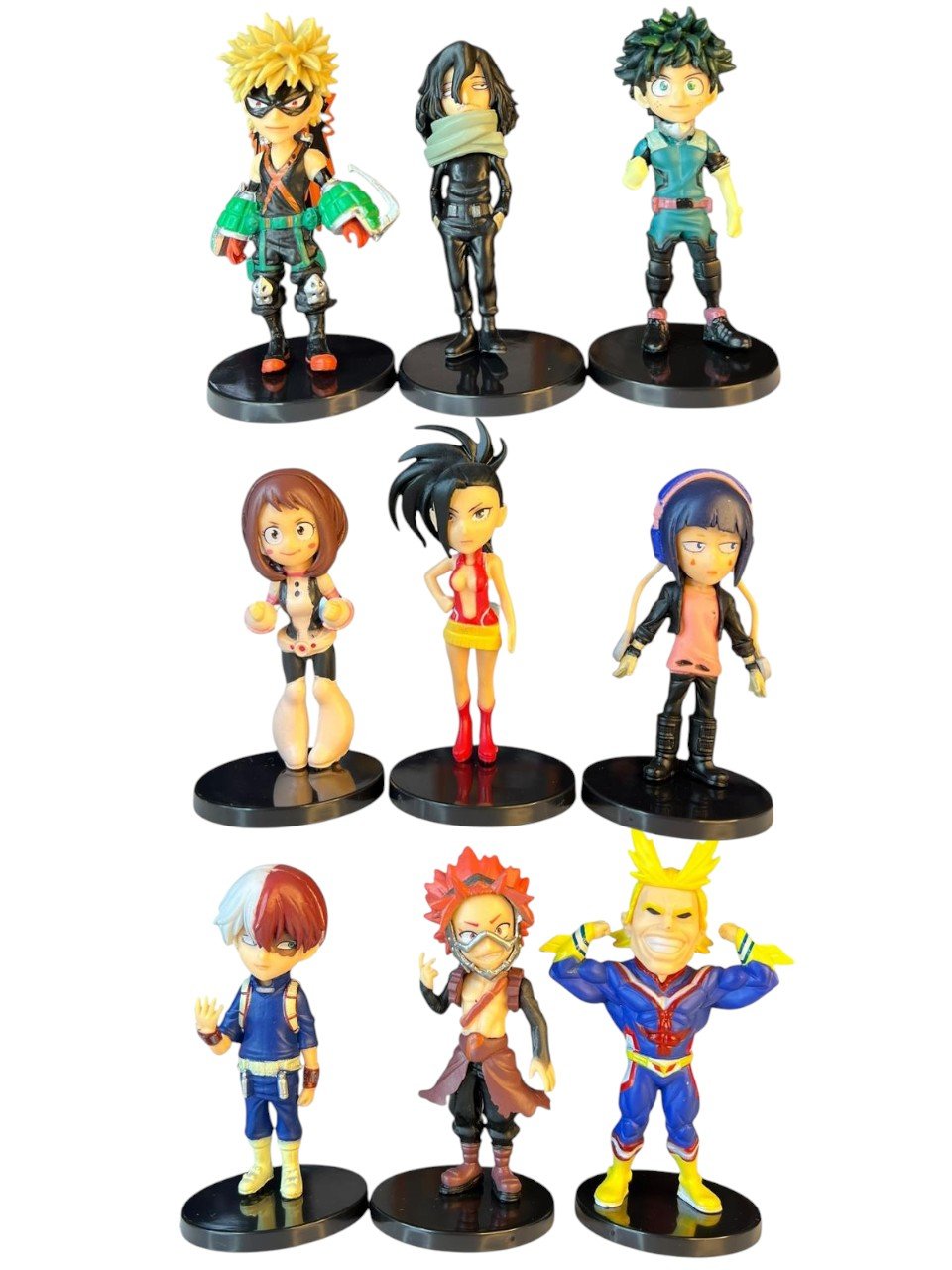 Figuras Coleccionables X9 My Hero Academy 8cm