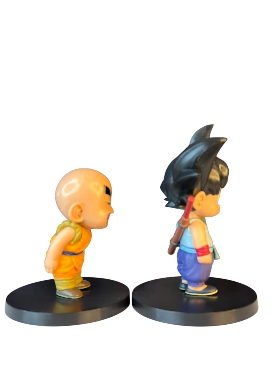 Figuras Pareja Goku Y Krillin Niños 15cm / Dragon Bal - Imagen 2