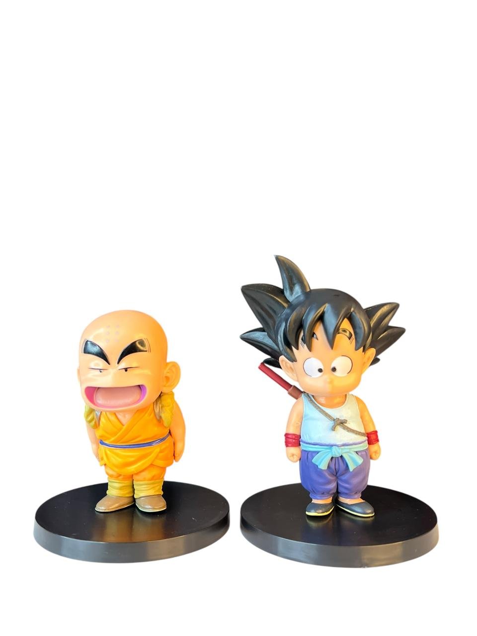 Figuras Pareja Goku Y Krillin Niños 15cm / Dragon Bal