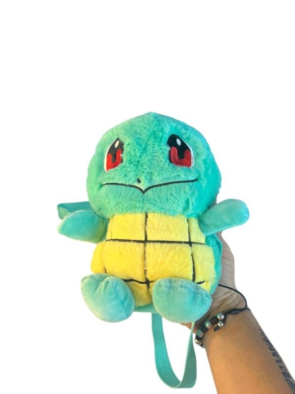 Bolso Tipo Peluche Squirtle Pokemon - Imagen 3