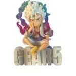 Figura Luffy 12cm Sentado Muro Gear 5 One Piece