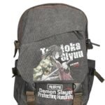 Maleta Tomioka Demon Slayer Gris Oscuro