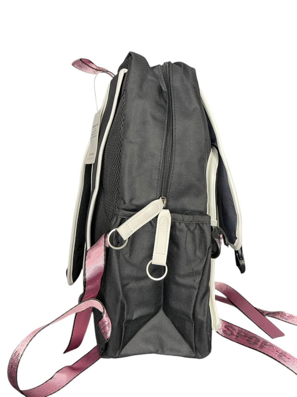 Maleta Negra Con Blanco Demon Slayer Con Puerto USB - Imagen 2