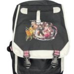 Maleta Negra Con Blanco Demon Slayer Con Puerto USB