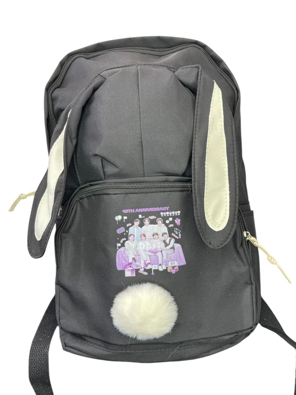 Maleta Conejito BTS Color Negro 1.0