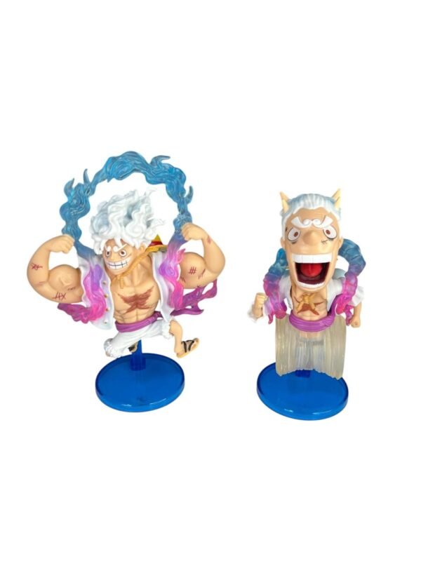Figuras Coleccionables X5 Transformaciones Luffy Gear 5 - Imagen 5