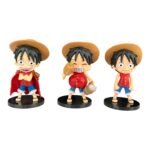 Figuras Coleccionables X3 Luffy Gordo 10,5cm One Piece