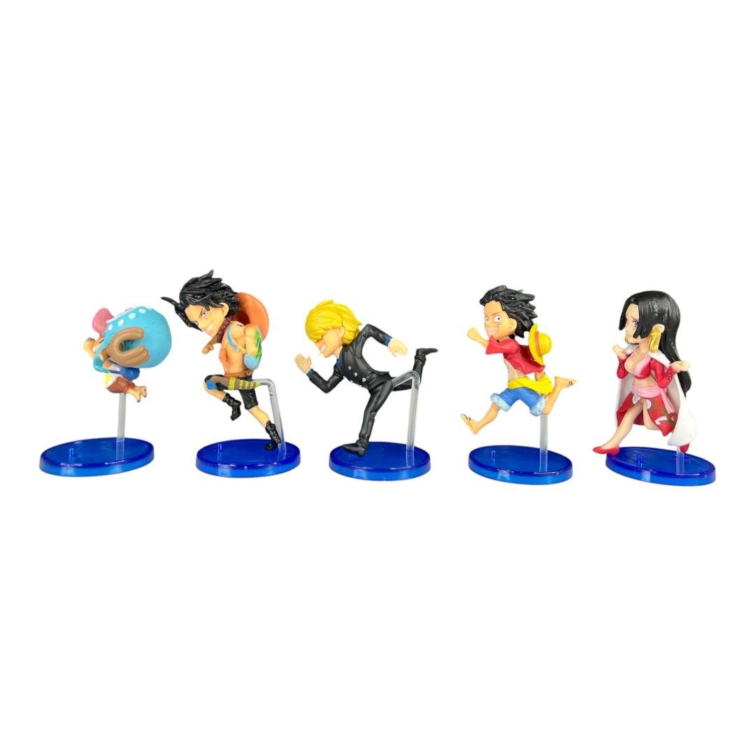 Figuras Coleccionables X10 Poses One Piece Tapa Azul - Imagen 2