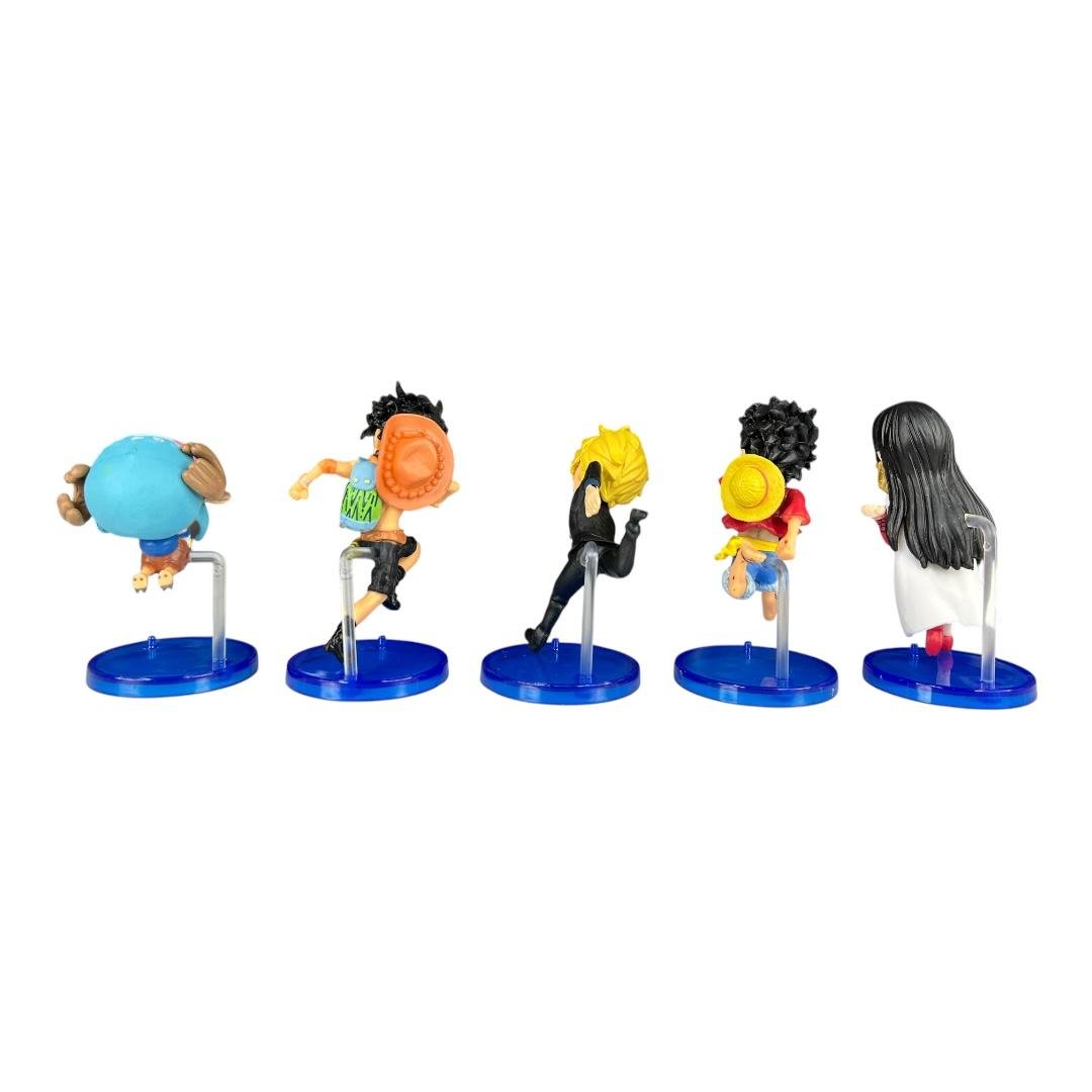 Figuras Coleccionables X10 Poses One Piece Tapa Azul - Imagen 4