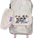 Maletas Con Cartuchera BTS 1.0 Color Rosa