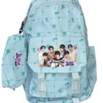 Maletas Con Cartuchera BTS 1.2 Color Azul Claro