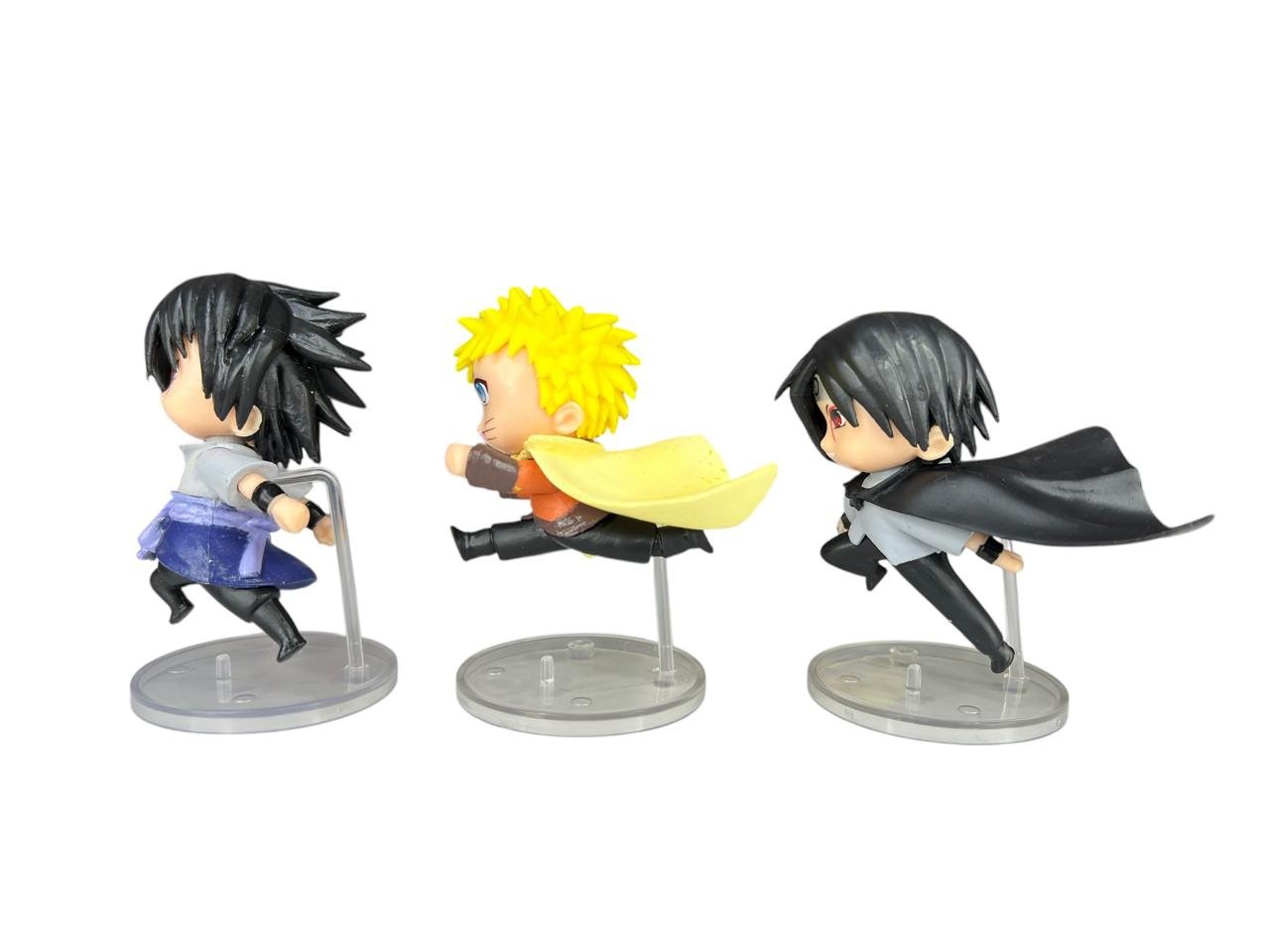 Figuras Coleccionables X6 Personajes Naruto Corriendo 6cm - Imagen 4