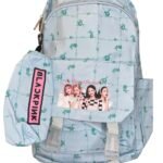 Maleta Semi Impermeable Con Cartuchera Black Pink 1.1