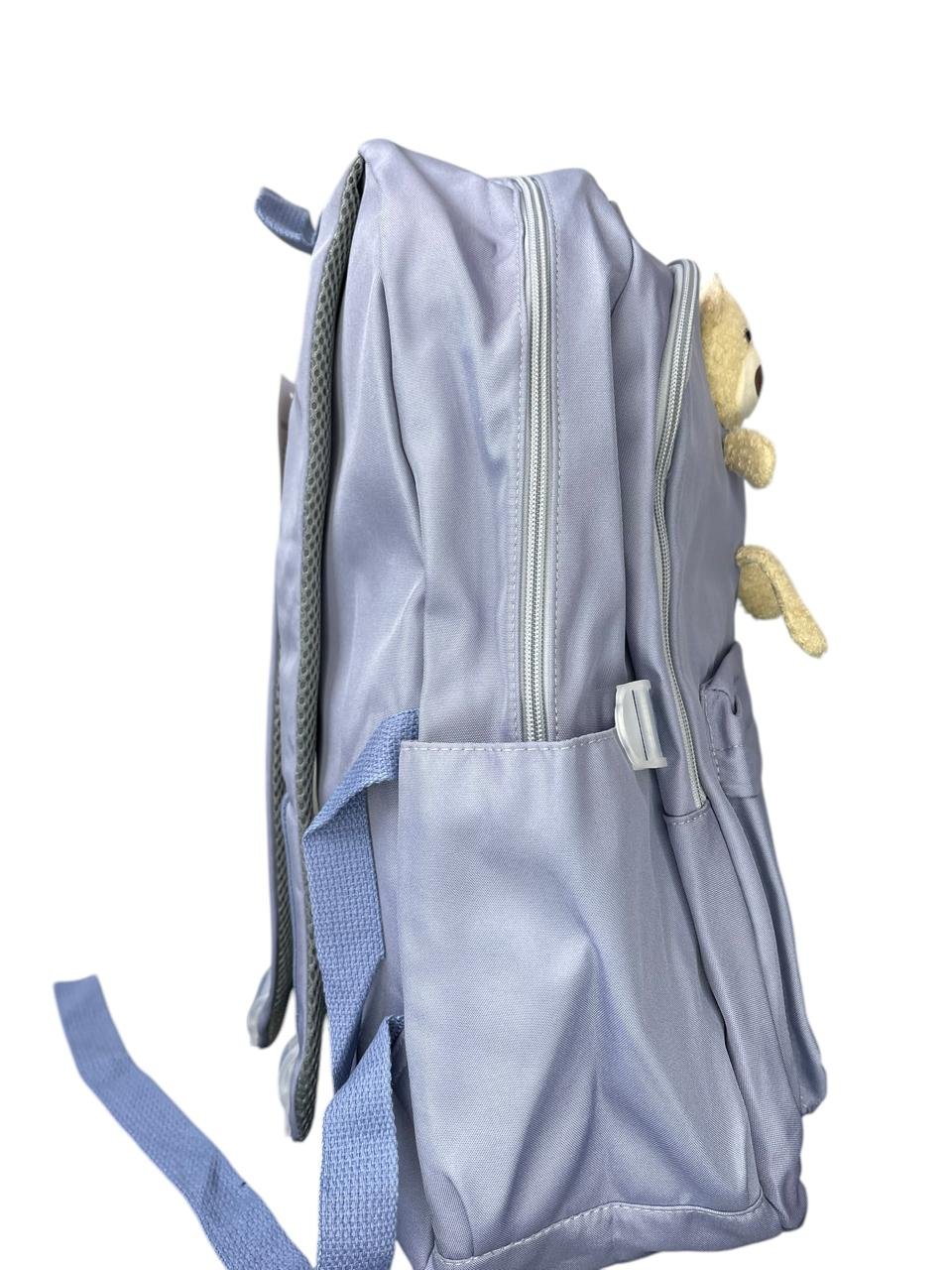 Maleta Con Osito Black Pink Color Azul Acero - Imagen 2