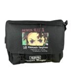 Maleta De Hombro Negro Tanjiro Demon Slayer