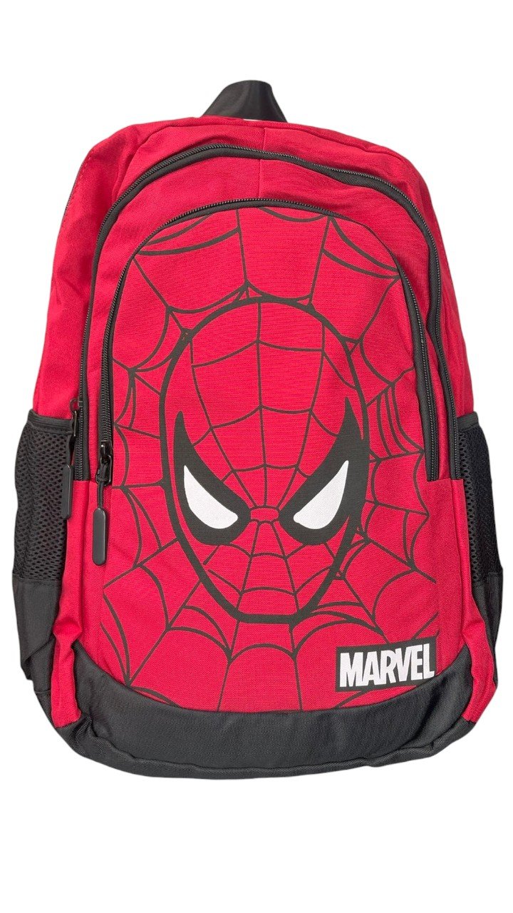 Maleta Morral Mochila Spiderman Roja Marvel Comics