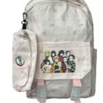 Maleta Con Cartuchera Diseño Demon Slayer