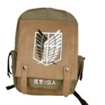 Maleta Lona Escudo Marron Shingeki-attack On Titan