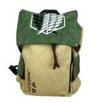 Maleta Lona Escudo Verde  Shingeki-attack On Titan
