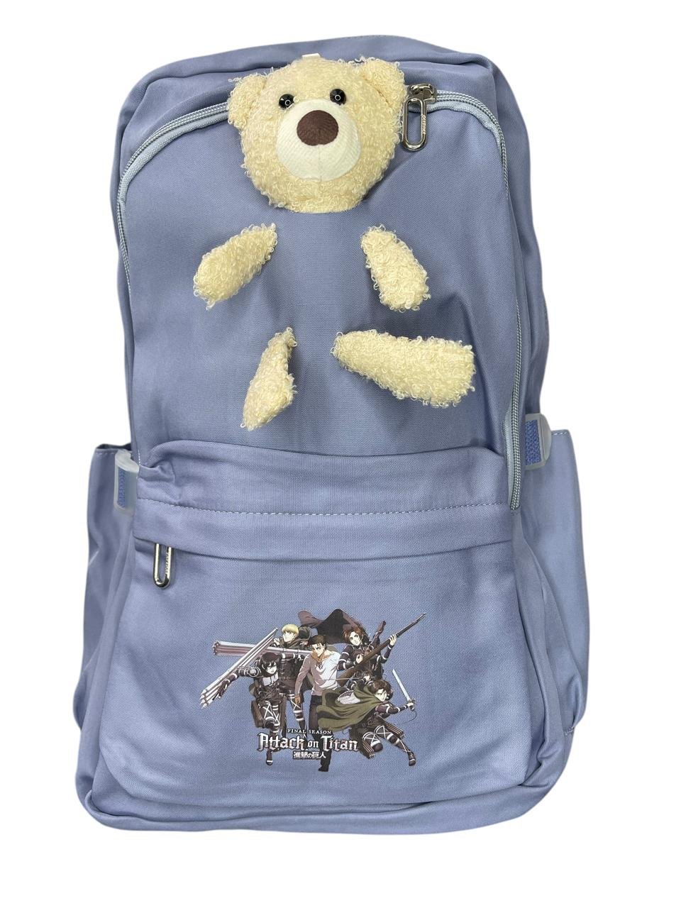 Maleta Con Osito Diseño Attack On Titan